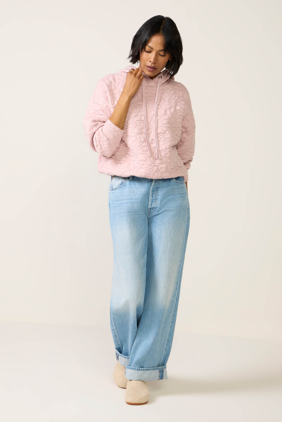 Juno Quilted Sweatshirt