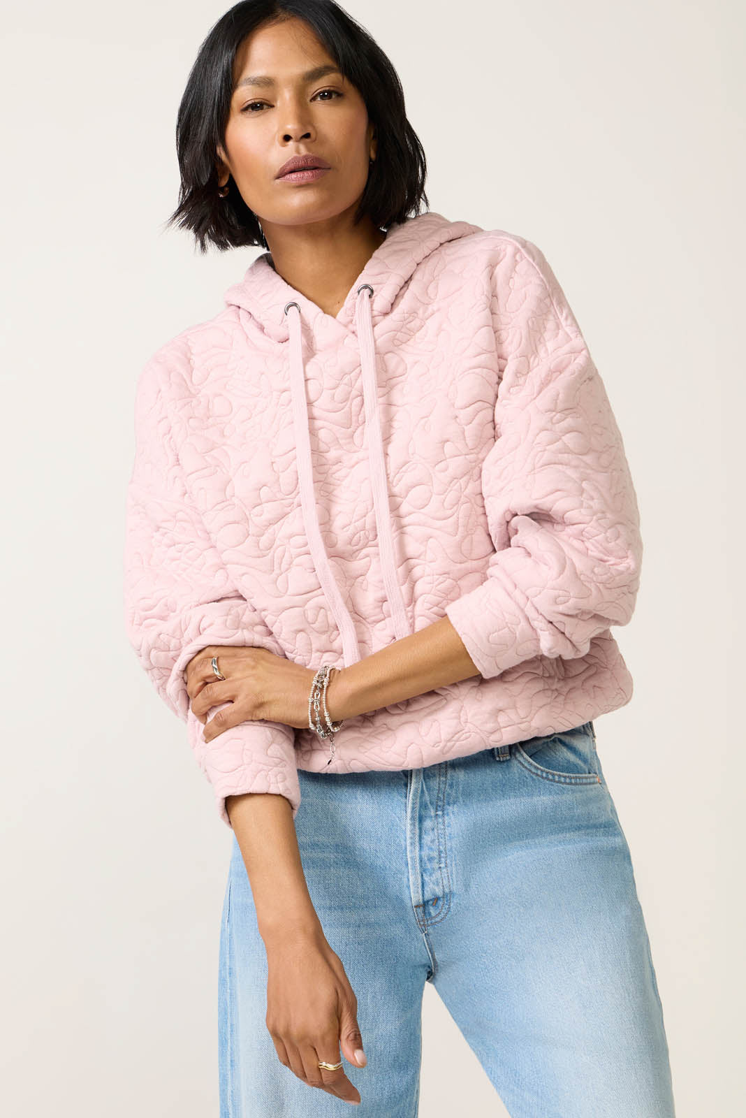 Juno Quilted Sweatshirt