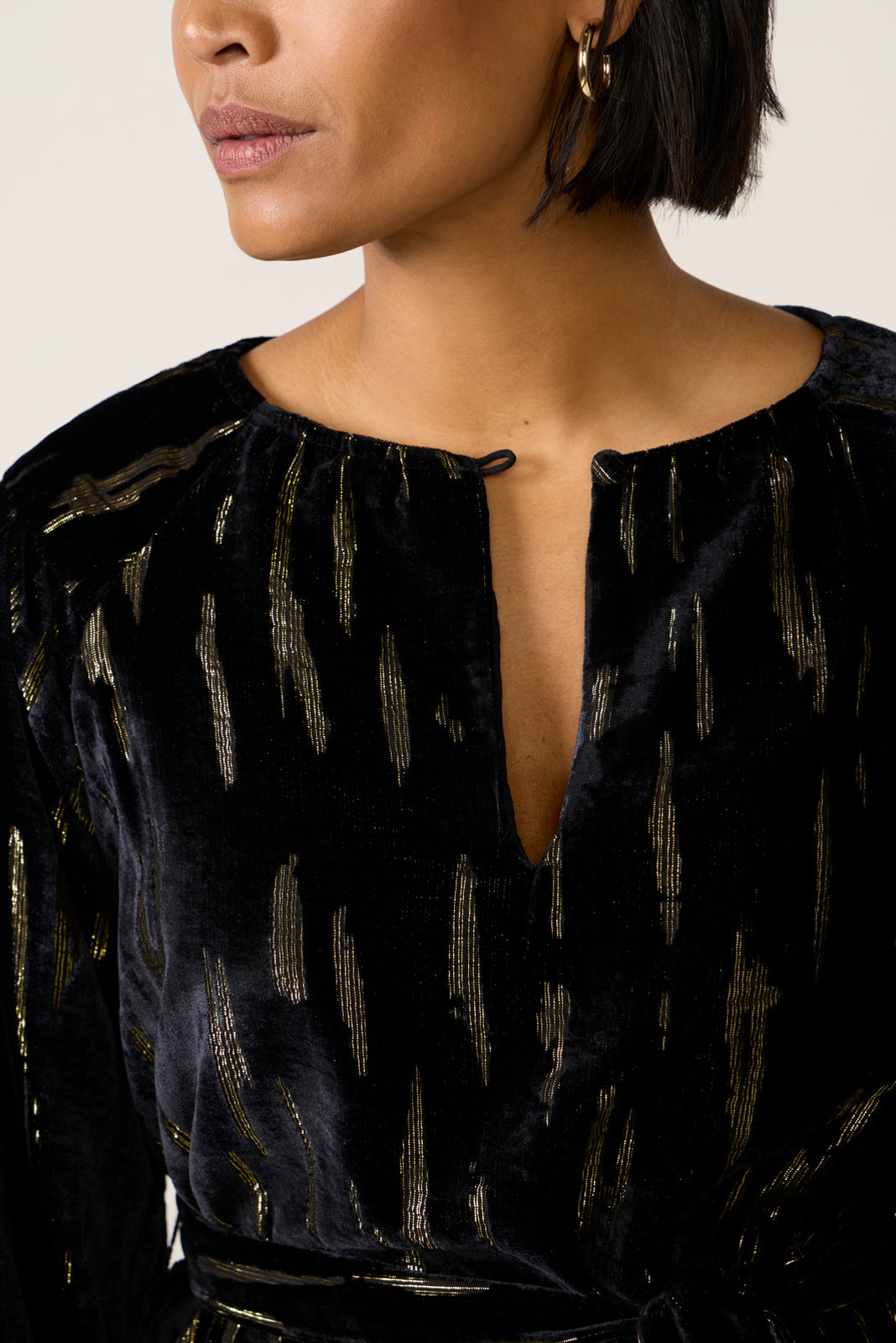 Carina Velvet Shift Dress