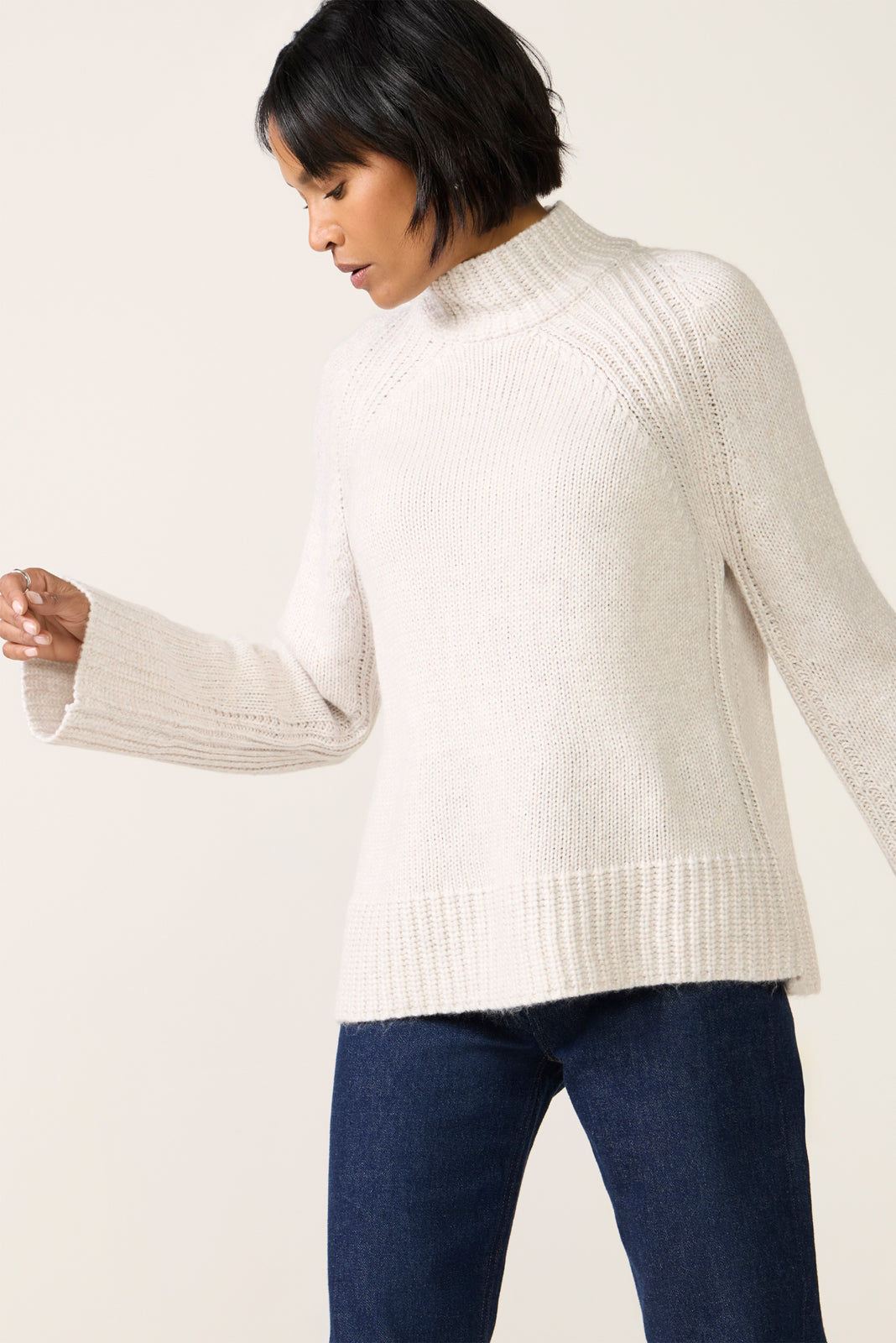 Emerge Funnel Neck Sweater