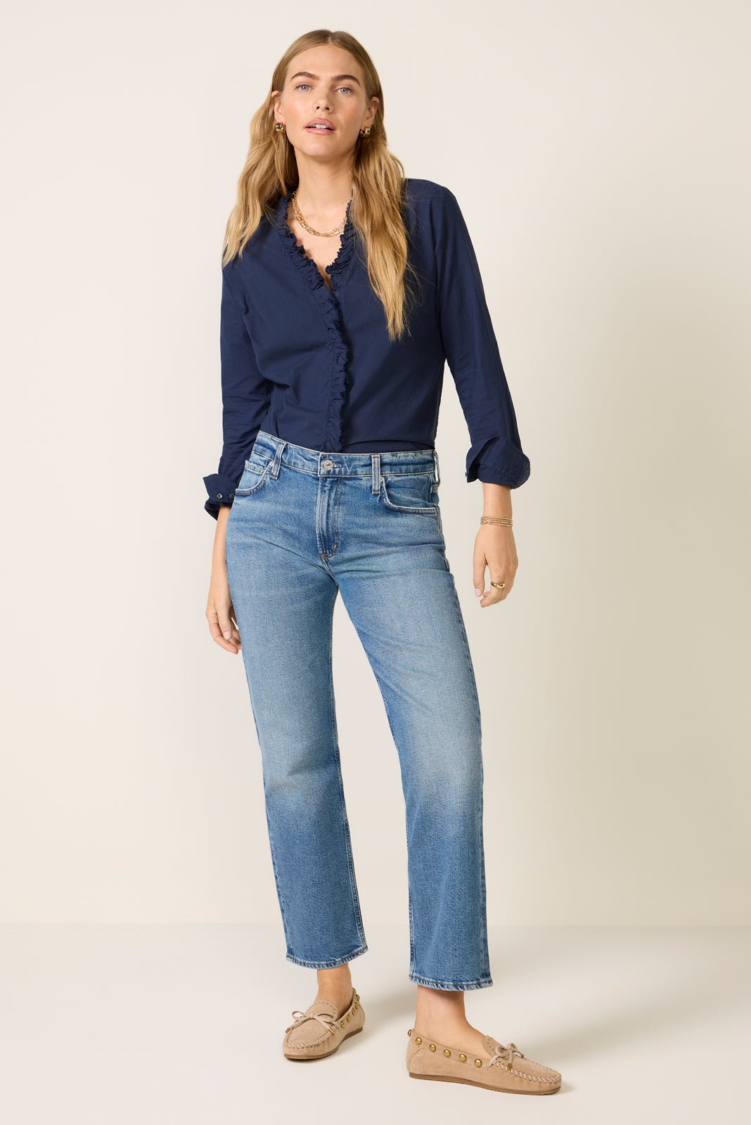 Anissa Straight Leg Jean