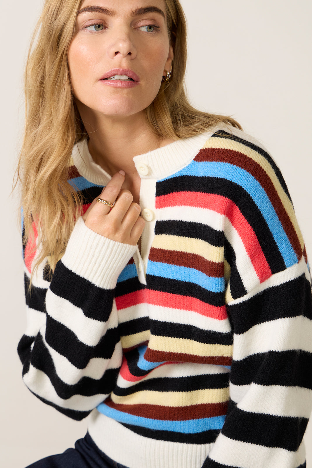 Everyday Energy Henley Sweater