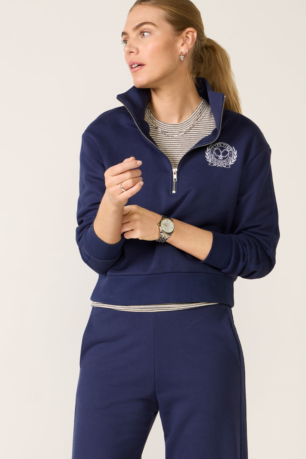 Quarter Zip Sweatshirt