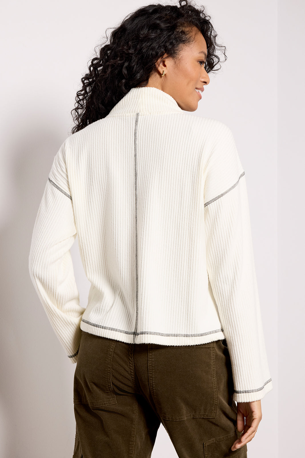 Noah Coverstitch Top