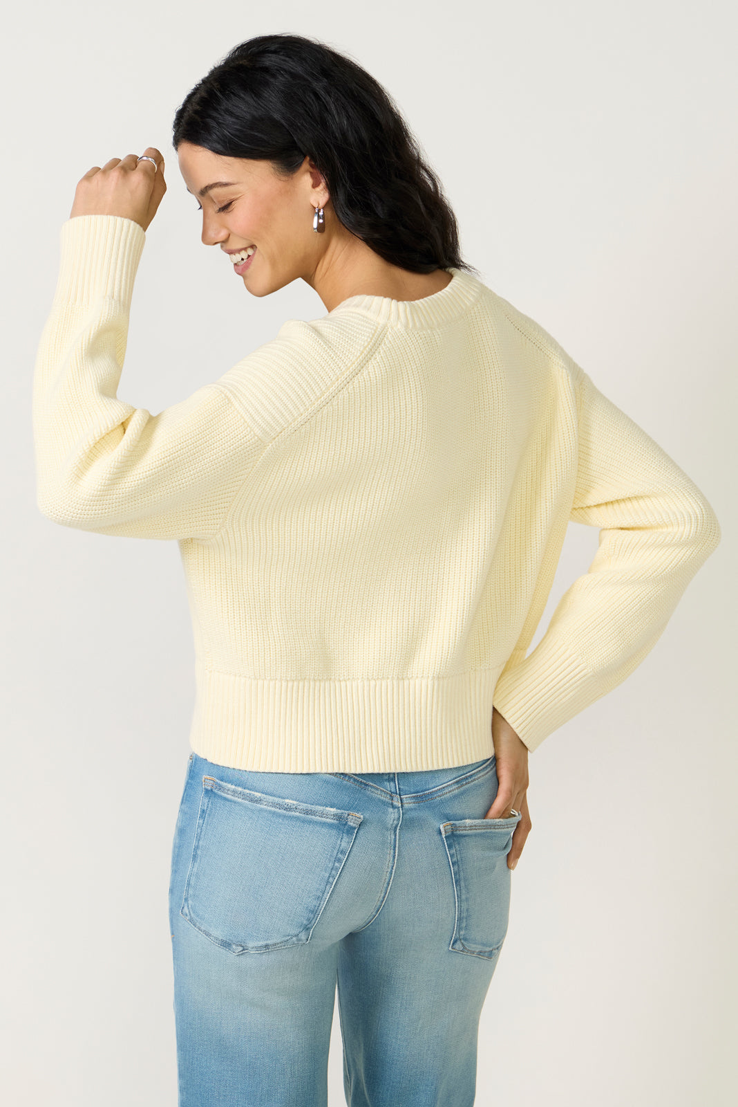 Audrey Crew Neck Sweater