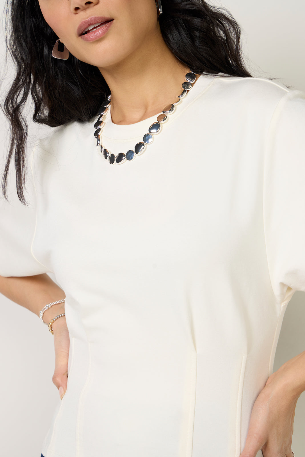 Xana Waist Detail Tee