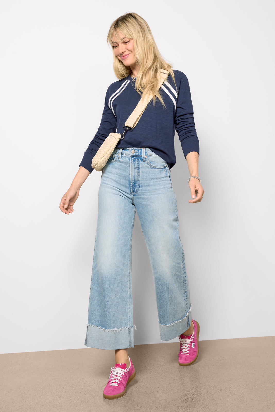 Kit Sporty Stripe Raglan