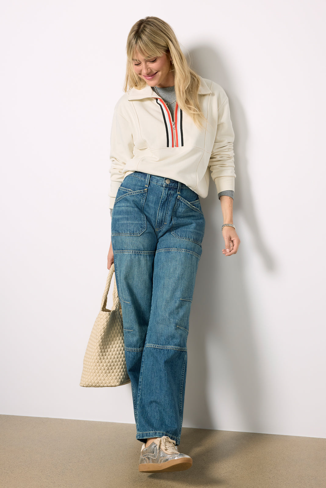 Chelsea Half Zip Sweatshirt