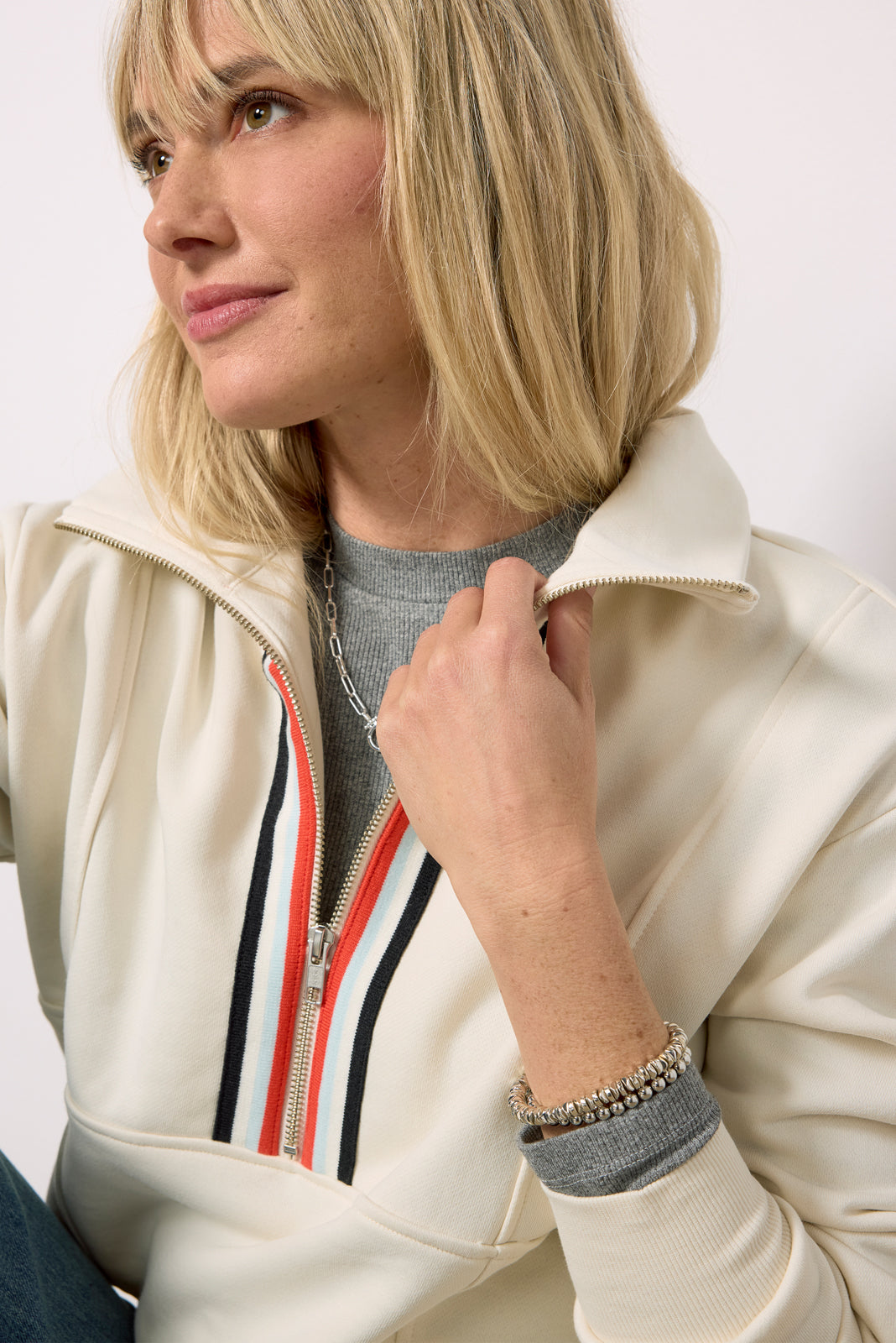 Chelsea Half Zip Sweatshirt