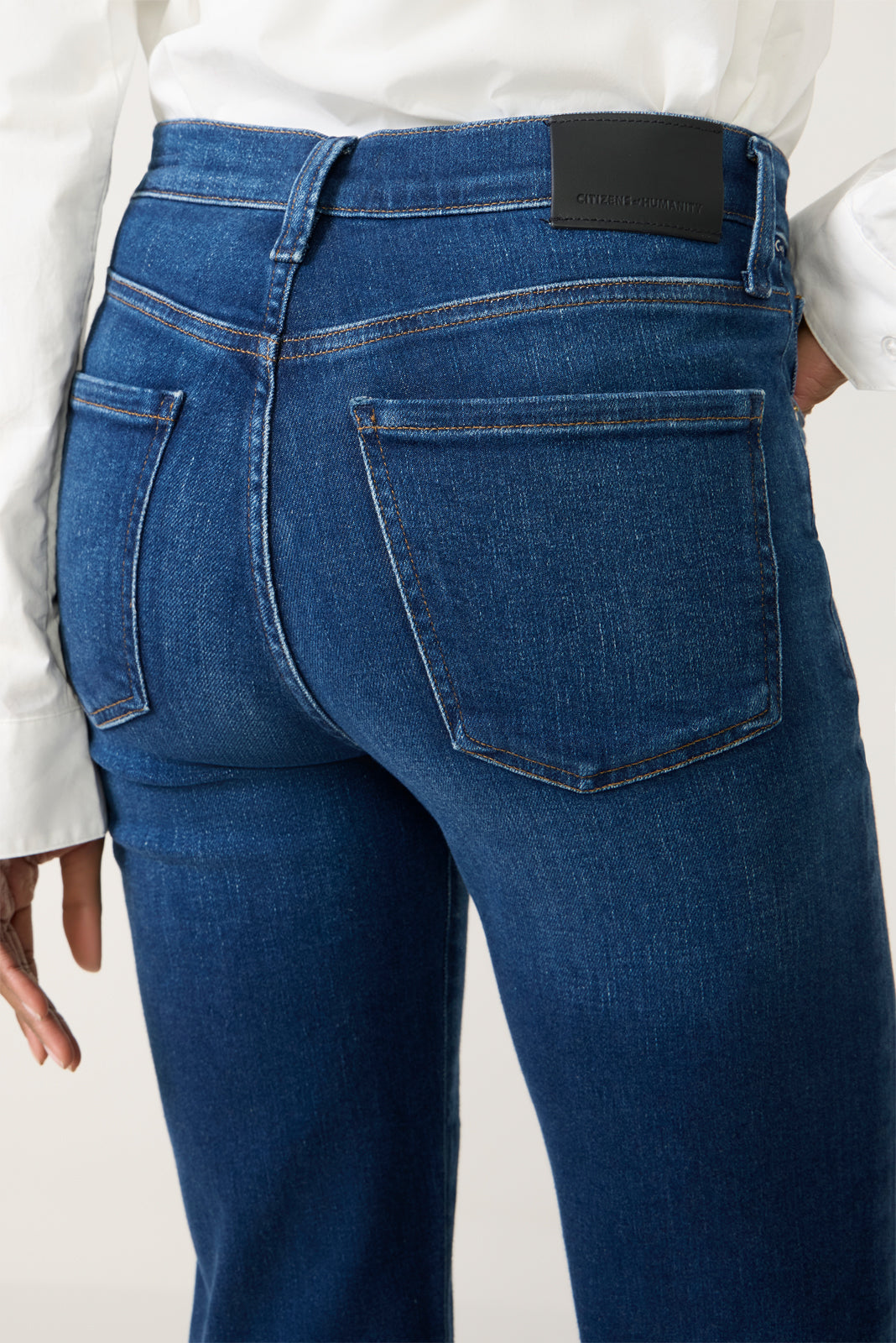 Caia High Rise Straight Jean