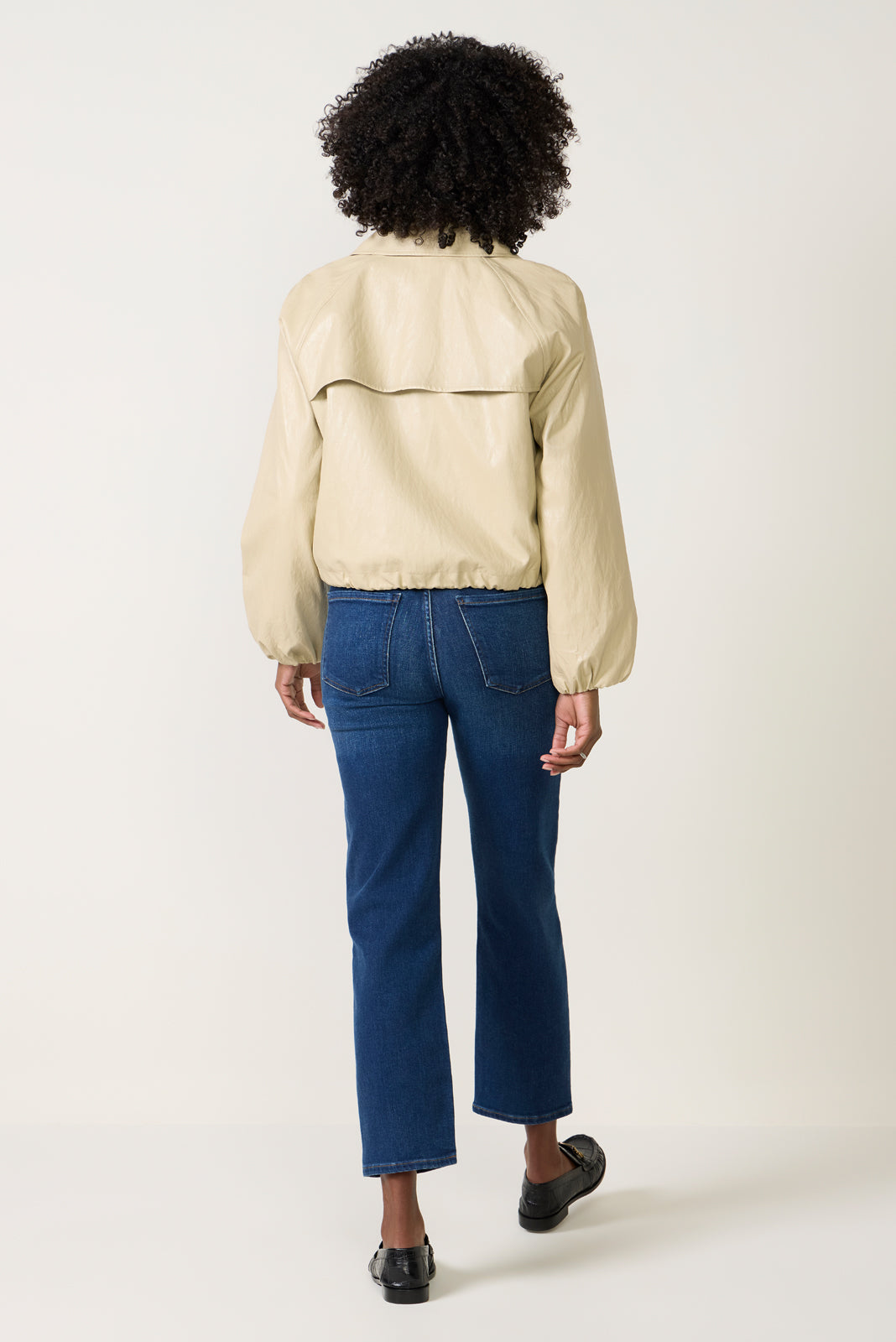 Caia High Rise Straight Jean