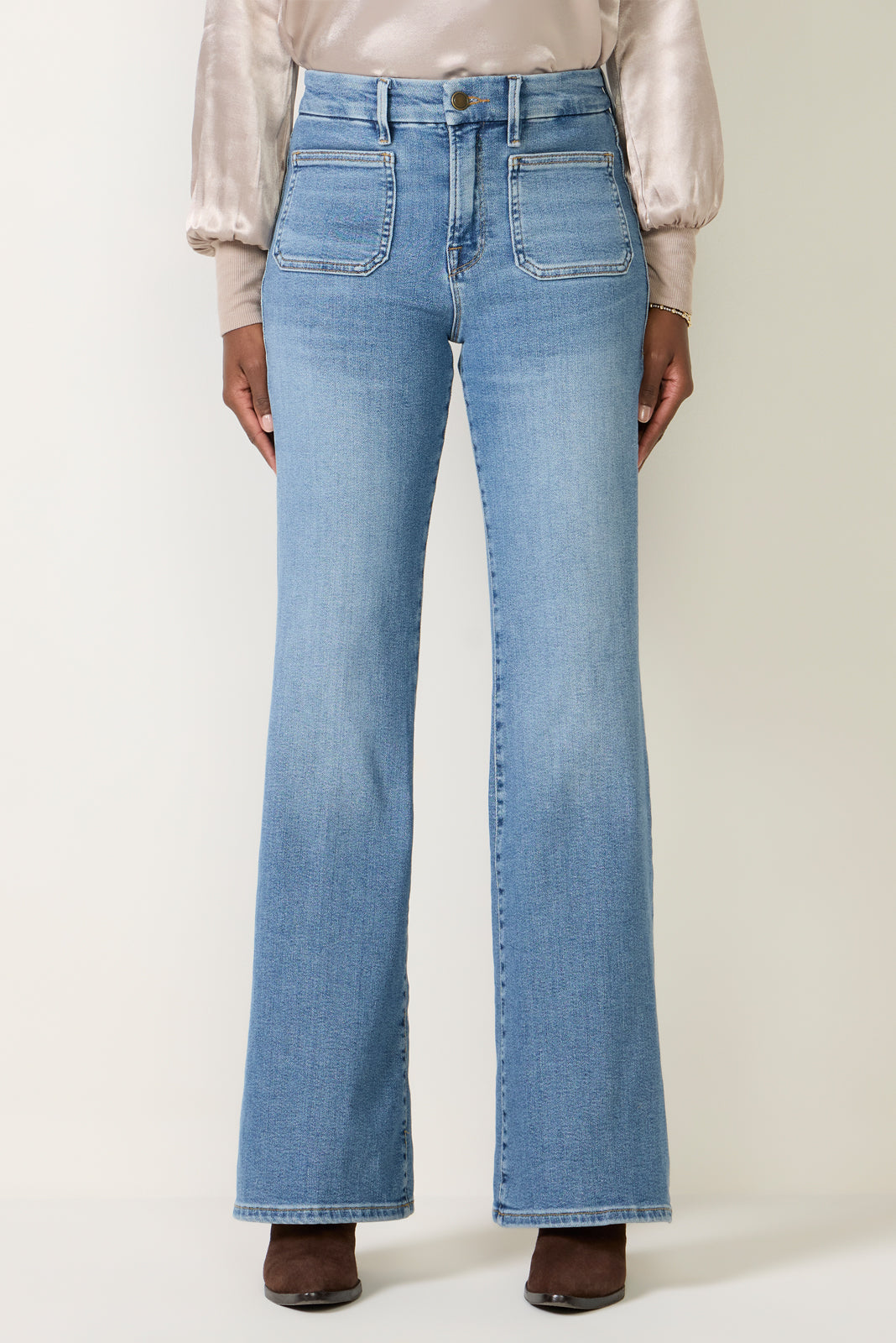 Good Legs Flare Patch Pocket Jean