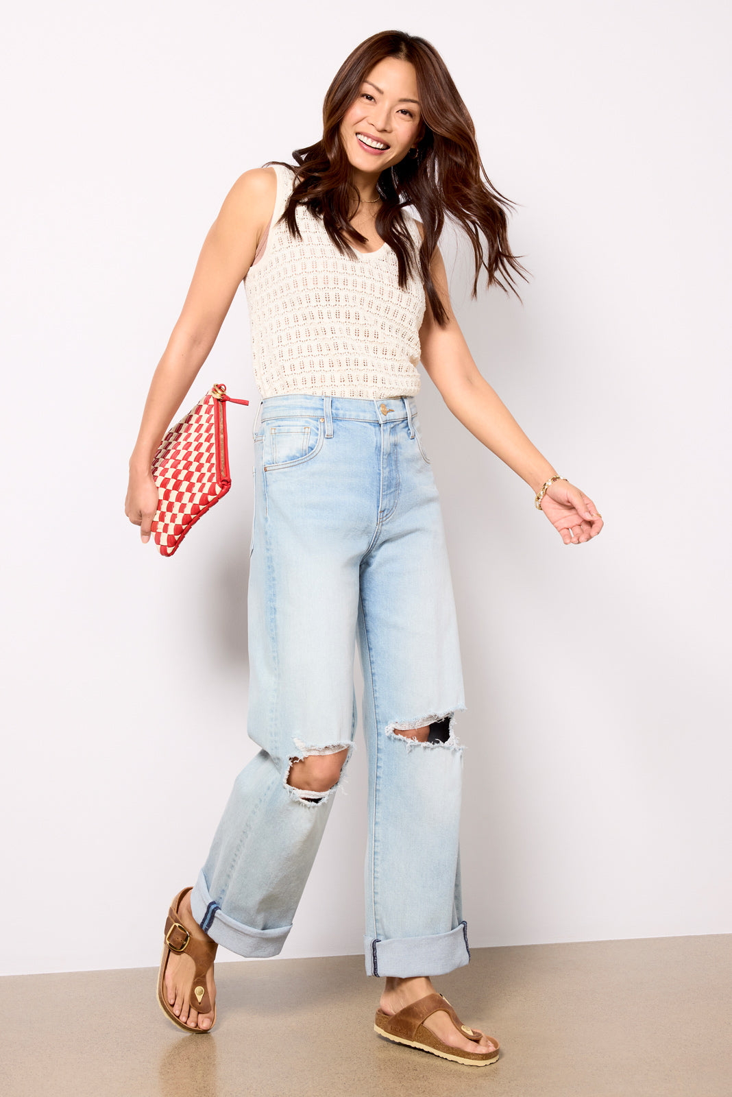 Gwen Cuff w Knee Rips