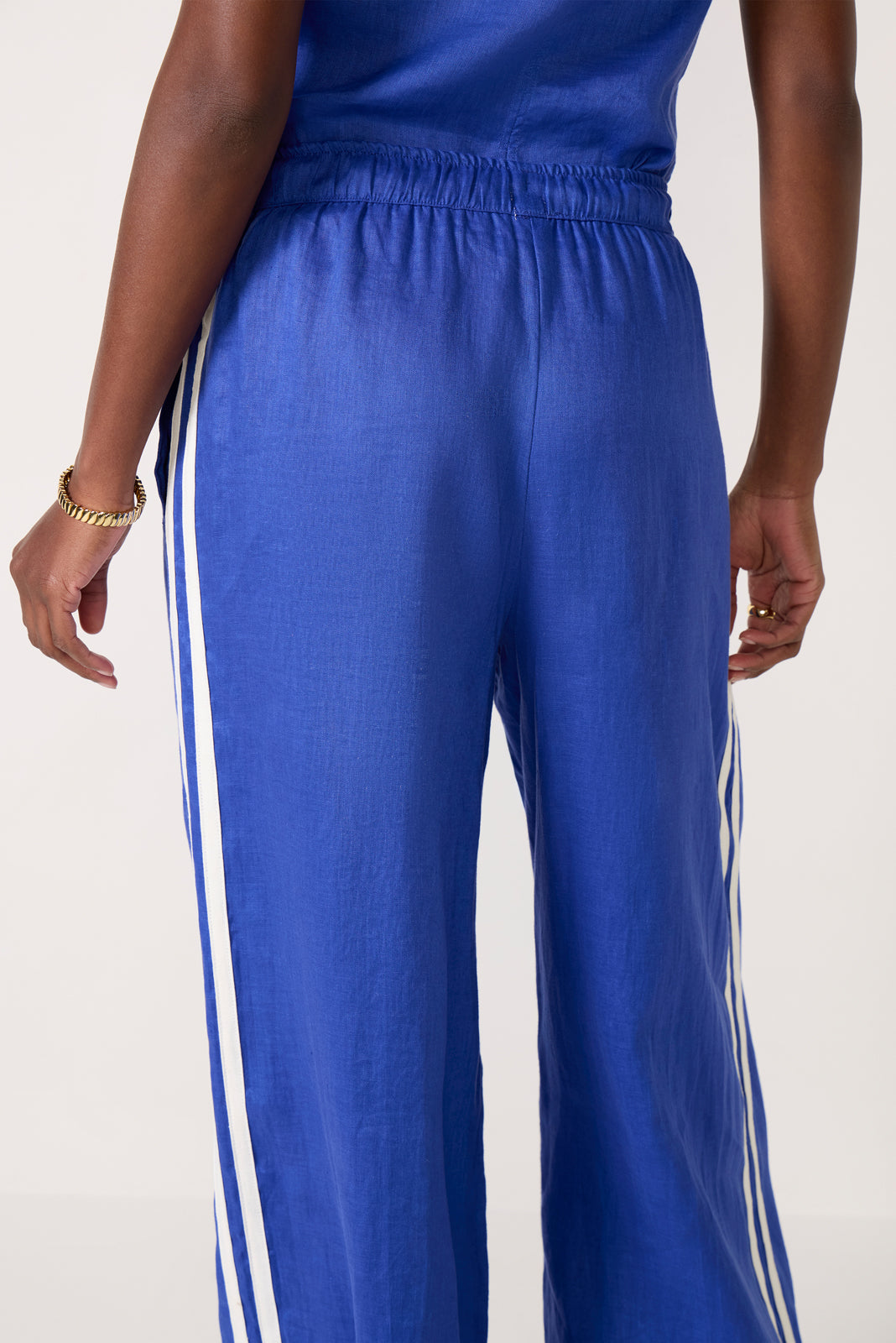 Leah Linen Track Pant