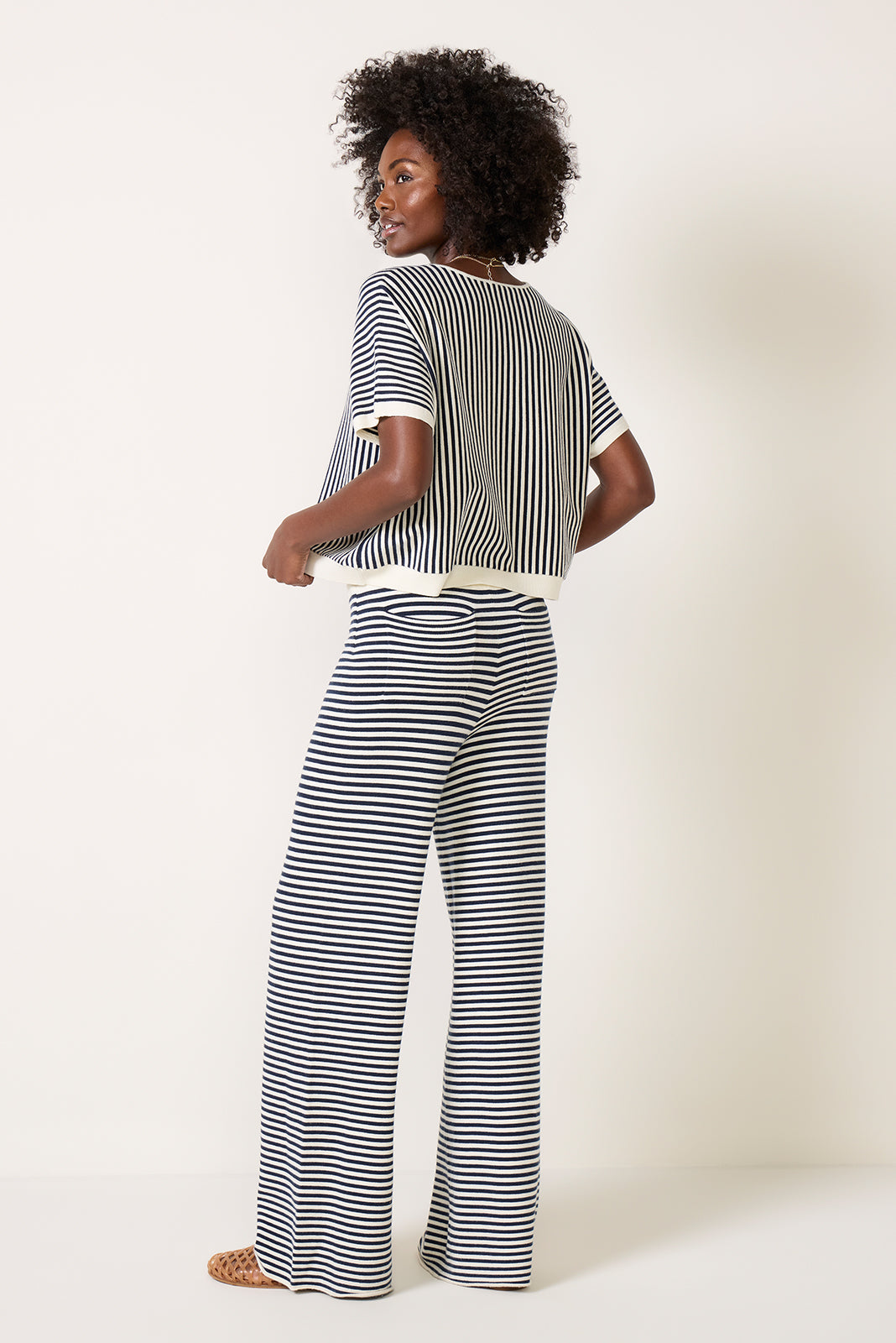 Krista Stripe Sweater Pant