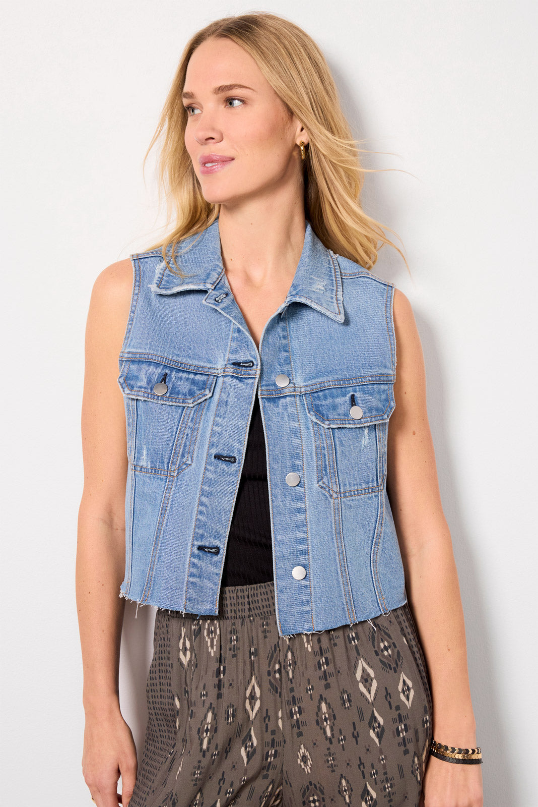 Robbie Denim Vest