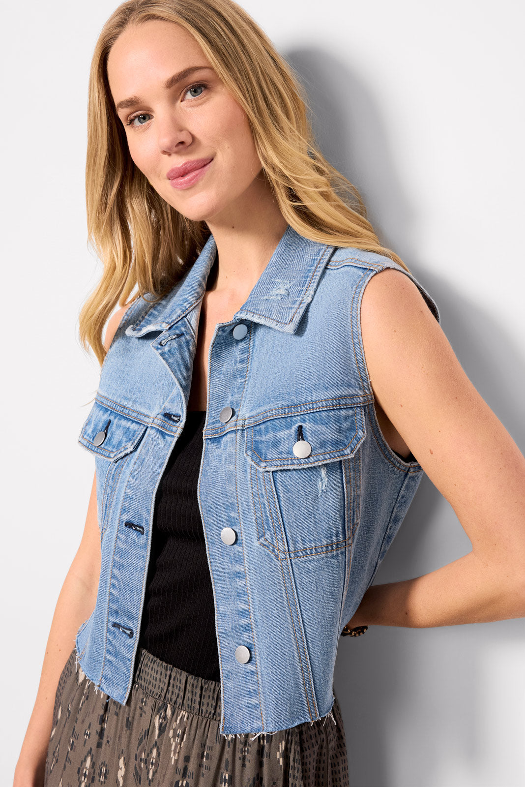 Robbie Denim Vest