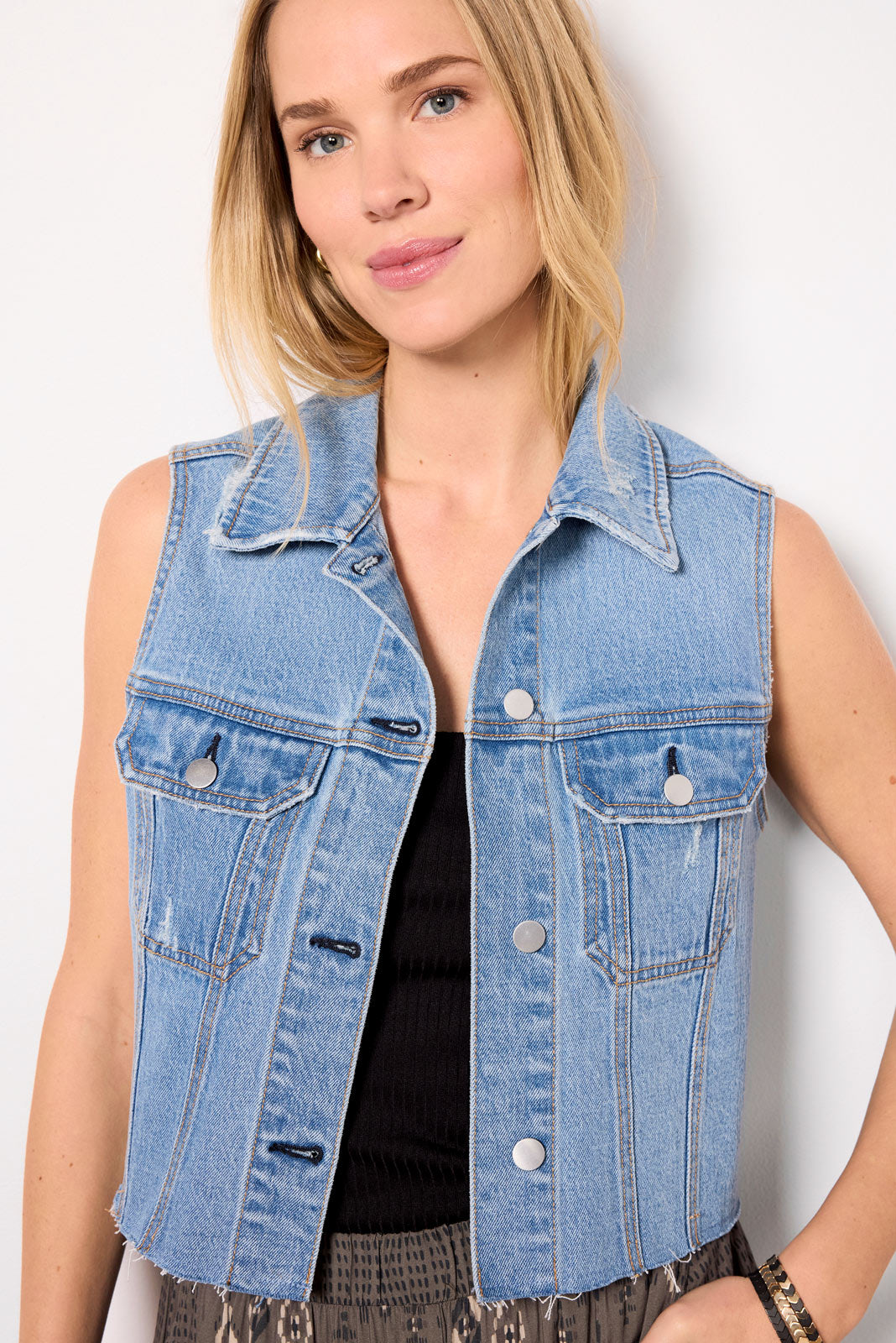 Robbie Denim Vest