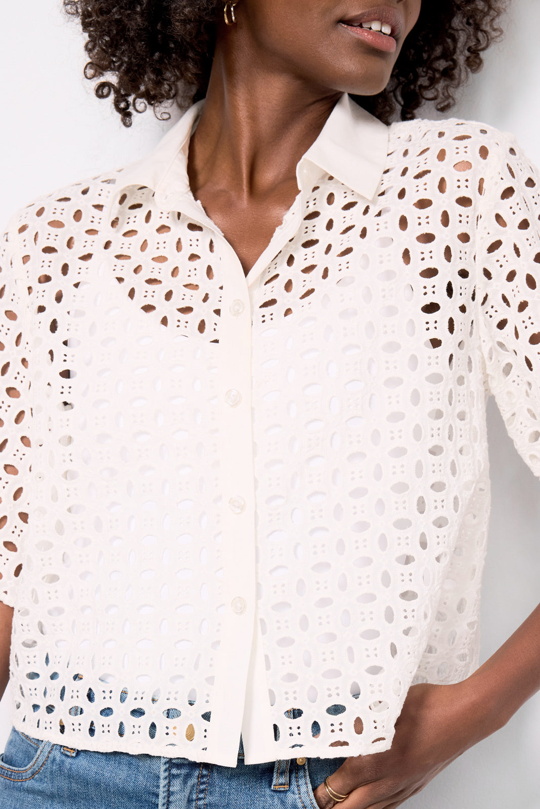 Willow Cutwork Shirt