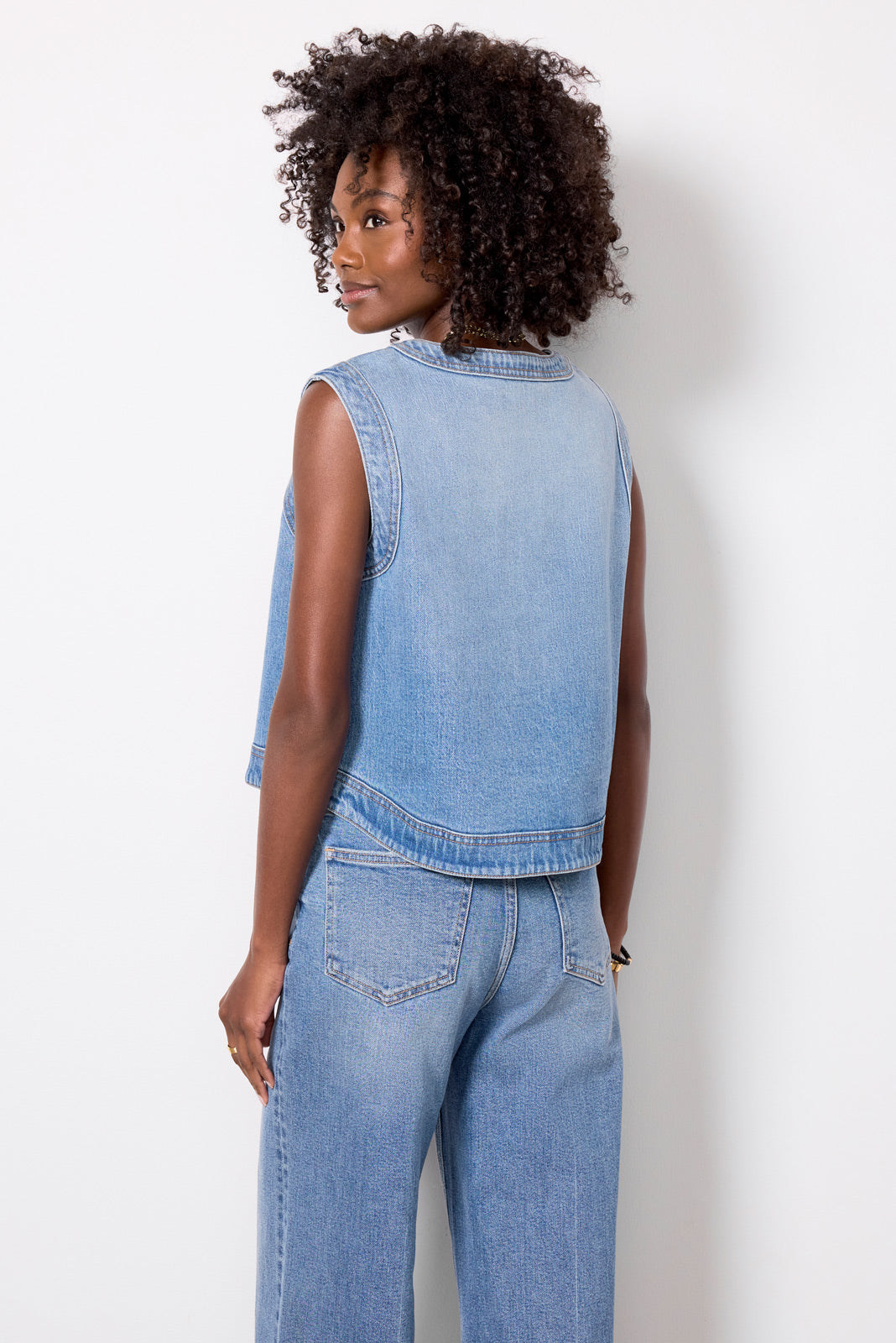 Lainey Denim Shell