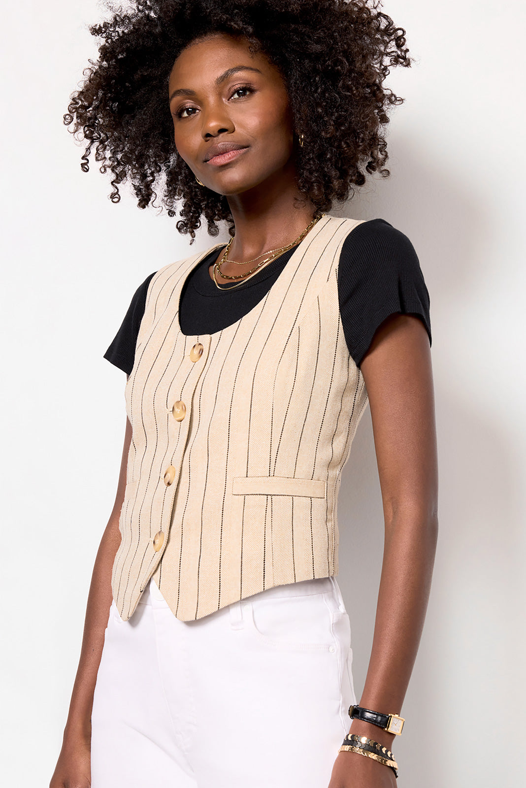 Piper Scoop Neck Vest