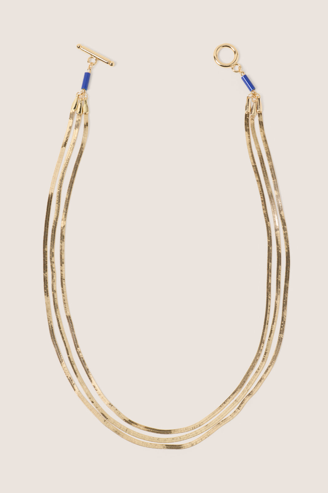 Val Triple Chain Necklace