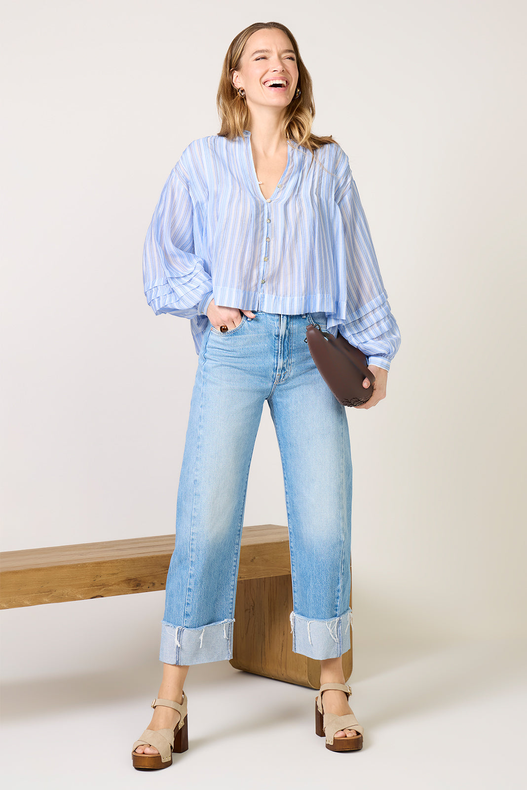 The Half-Pipe Ankle Cuff Fray Boyfriend Jean