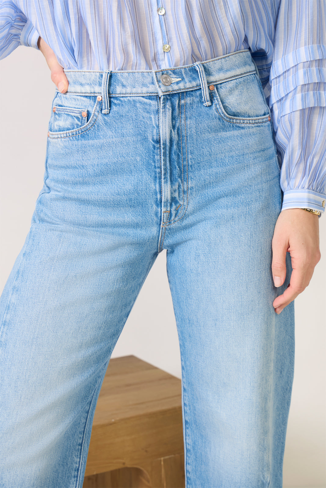 The Half-Pipe Ankle Cuff Fray Boyfriend Jean