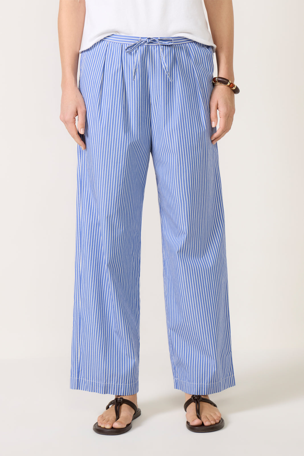Anna Poplin Wide Leg Pant