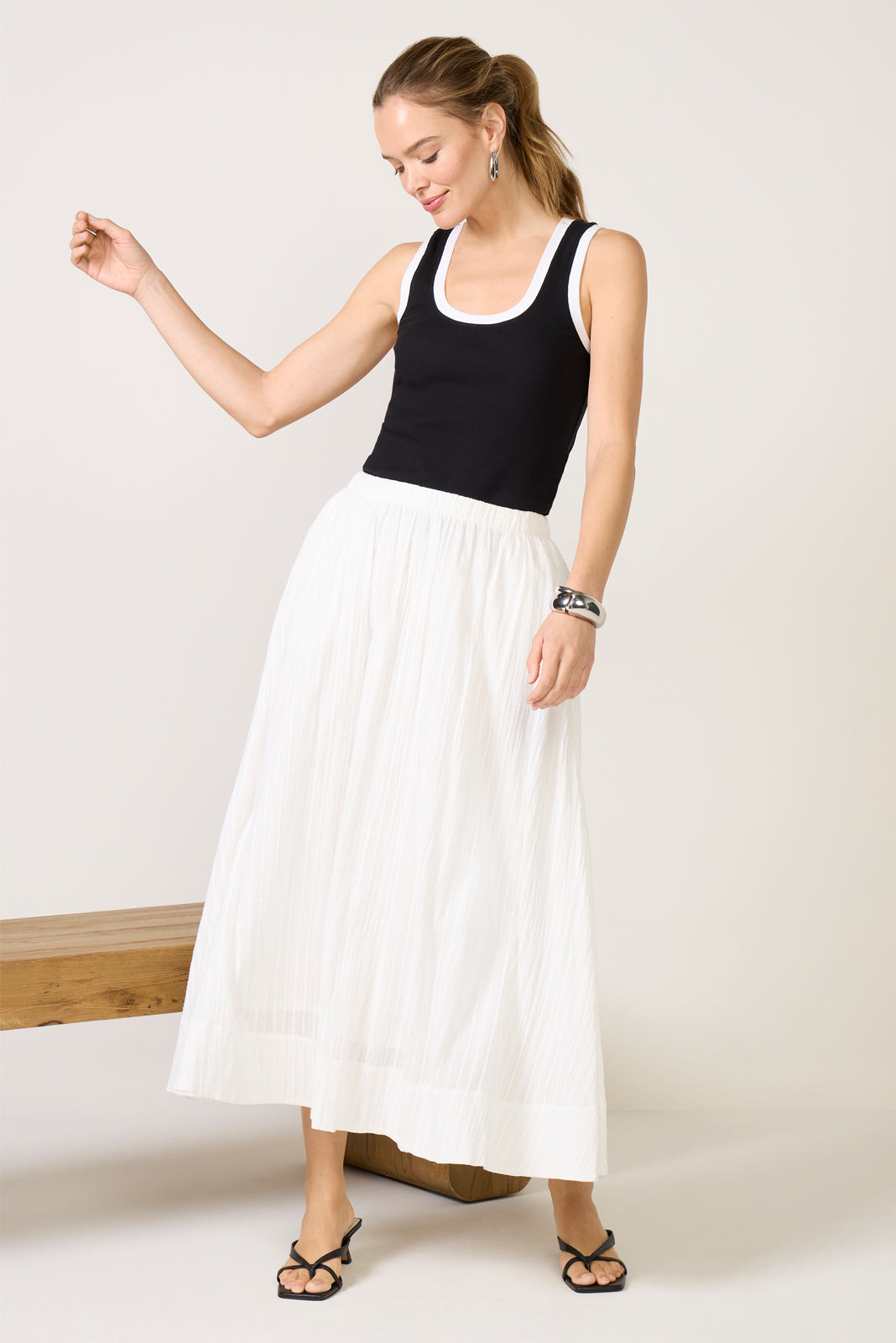 Sirena Colorblocked Rib Tank