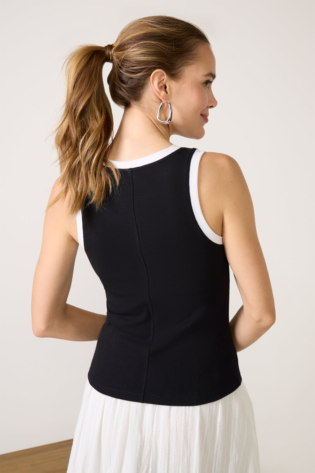 Sirena Colorblocked Rib Tank