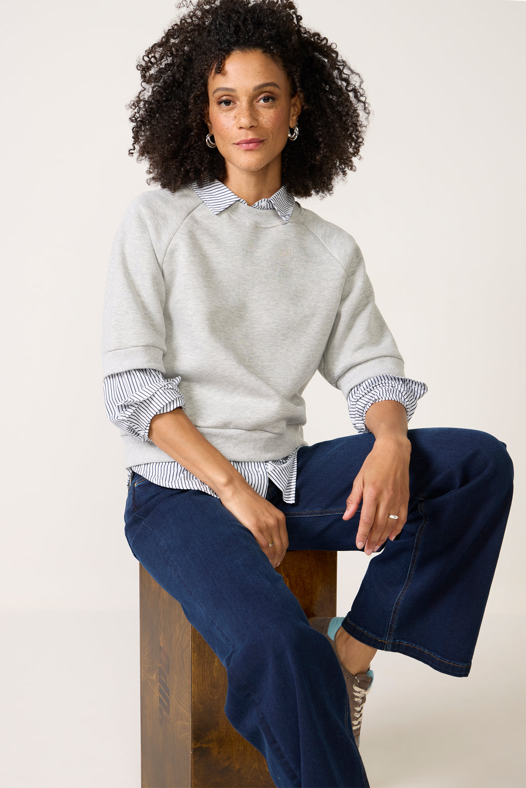 Anniston Twofer Sweatshirt