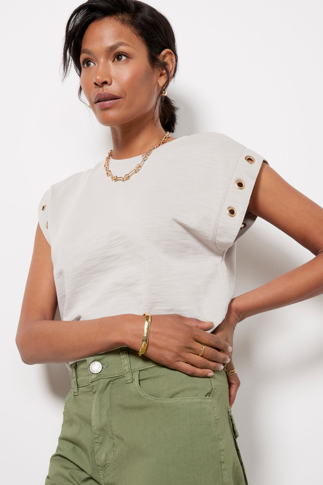 Oran Grommet Muscle Tee