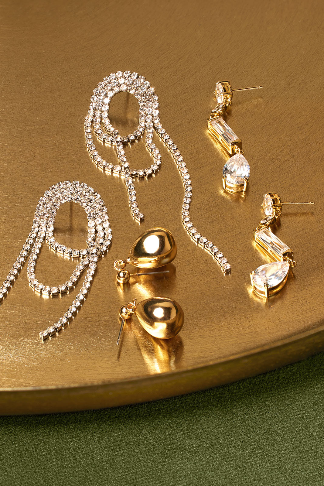 Teardrop Post Earrings