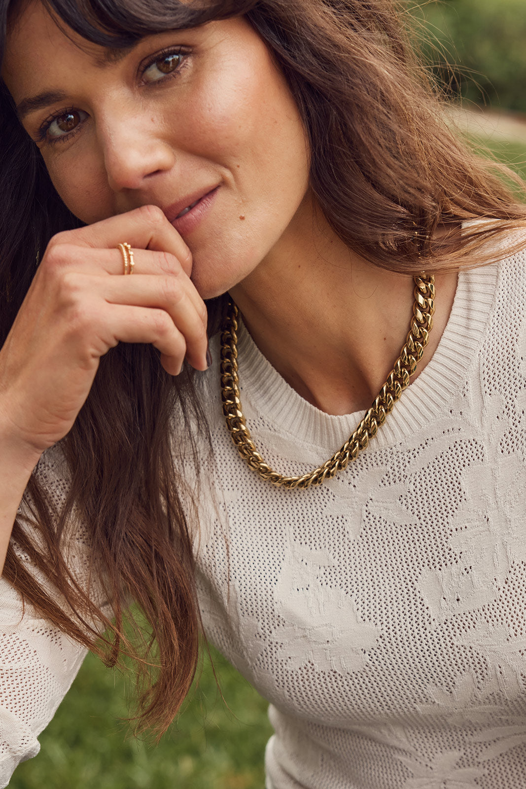 Cali Statement Curb Chain