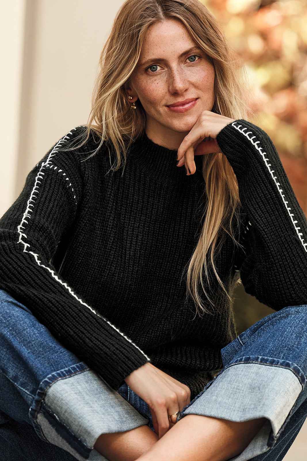 Haven Whipstitch Pullover