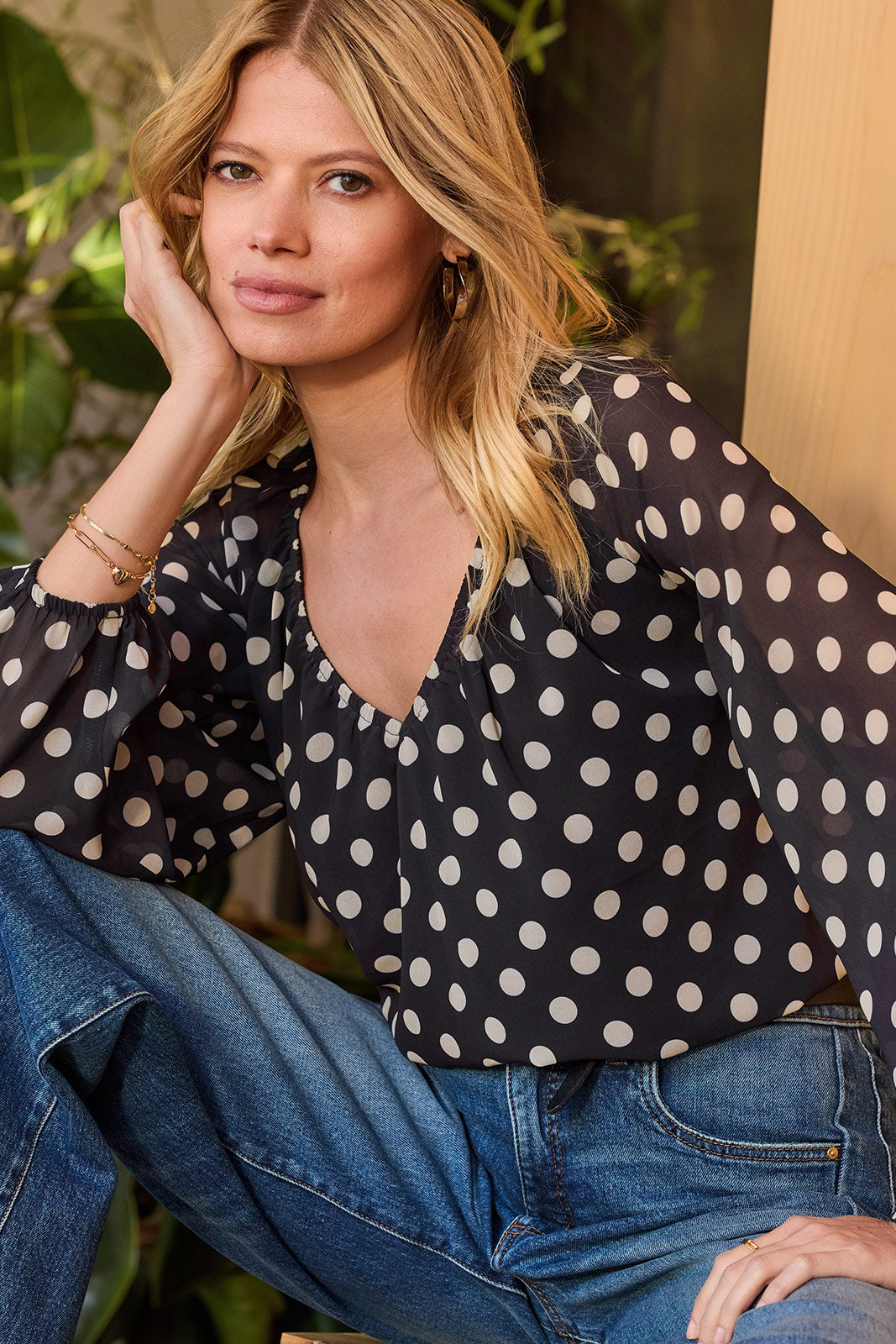 Eloise Chiffon Blouse