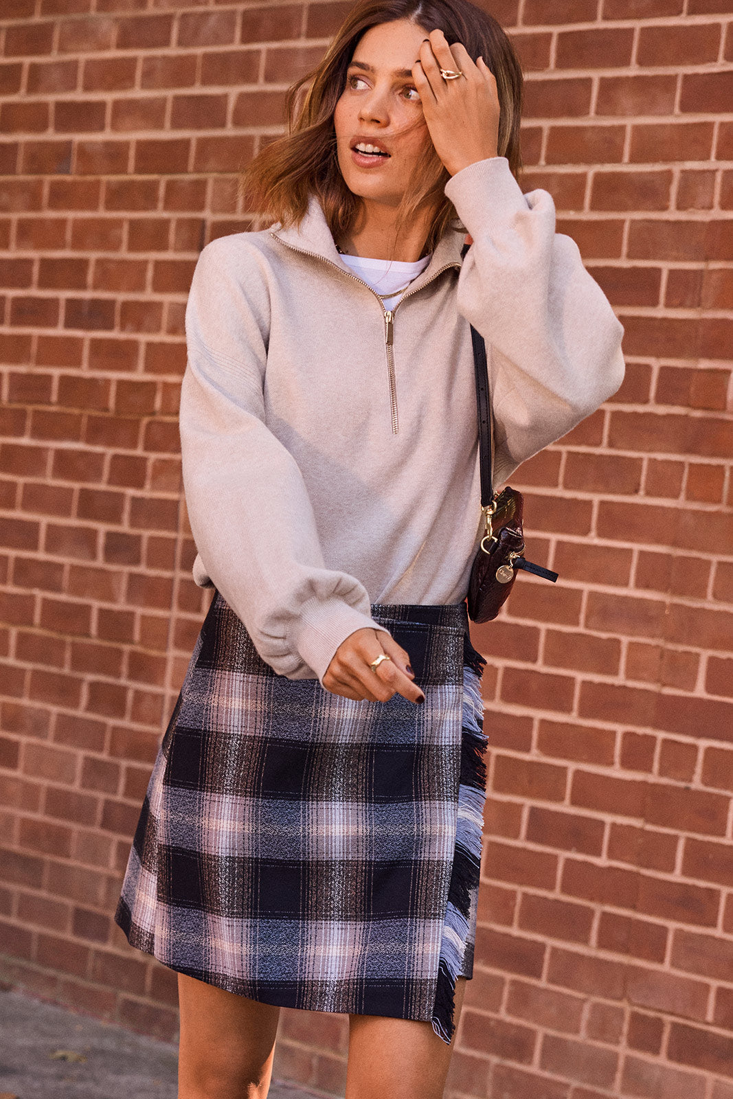Lizzie Quarter Zip Pullover