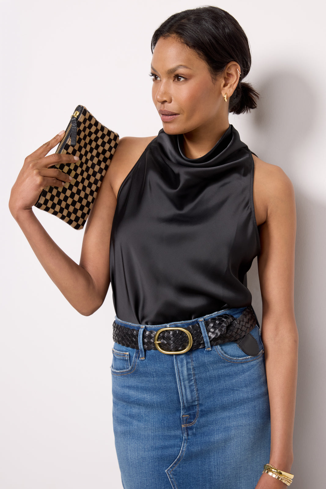 Cute On Me Satin Top