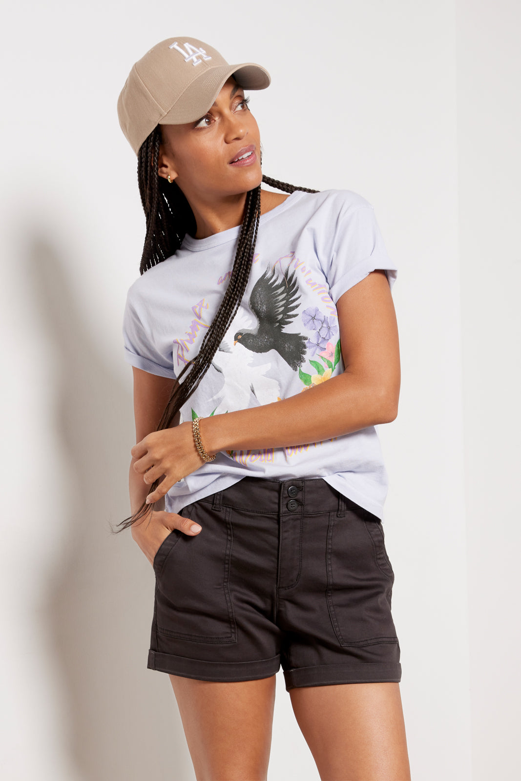 Renegade Short in Hybrid Twill