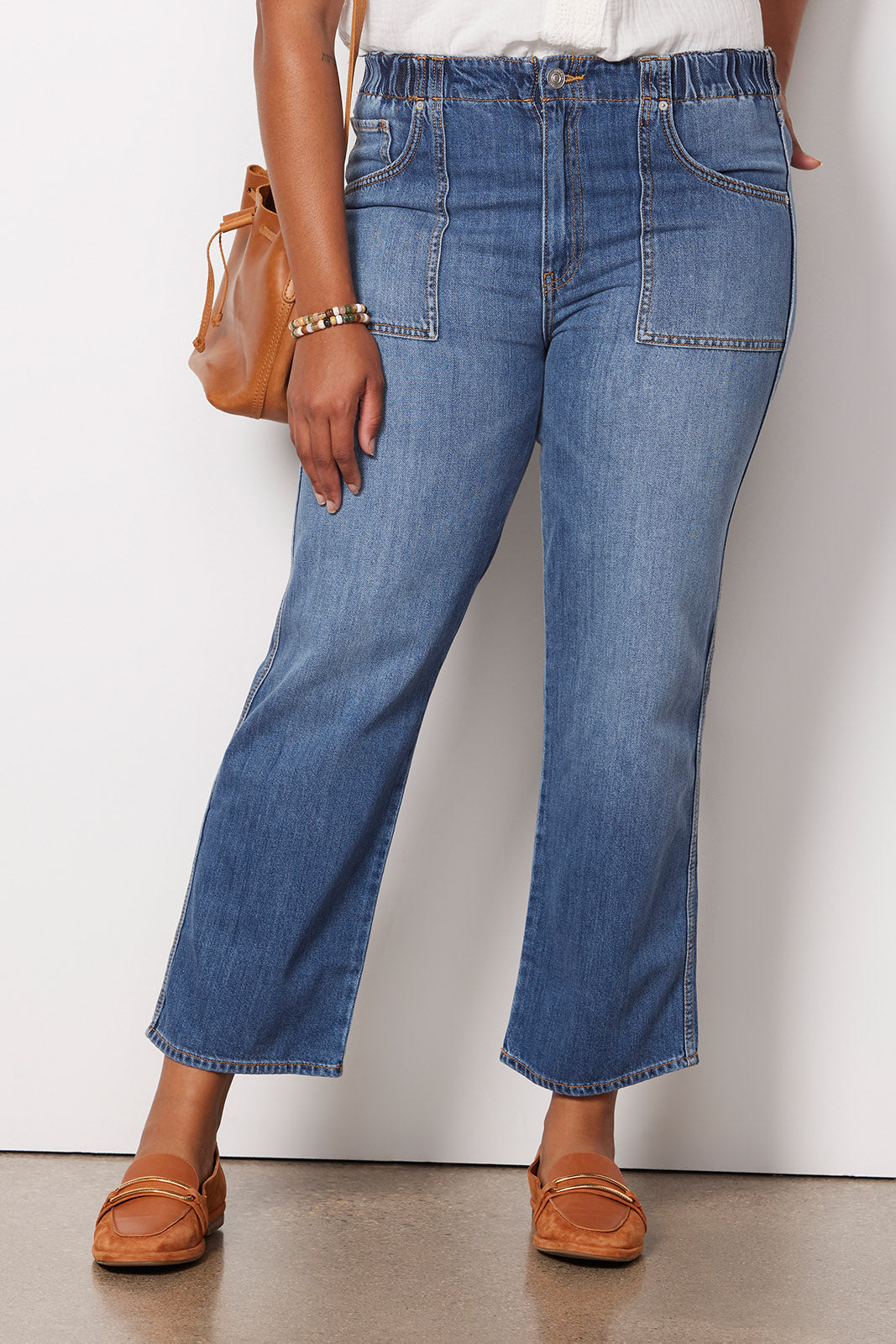 Remi Straight Ankle with Elastic Band