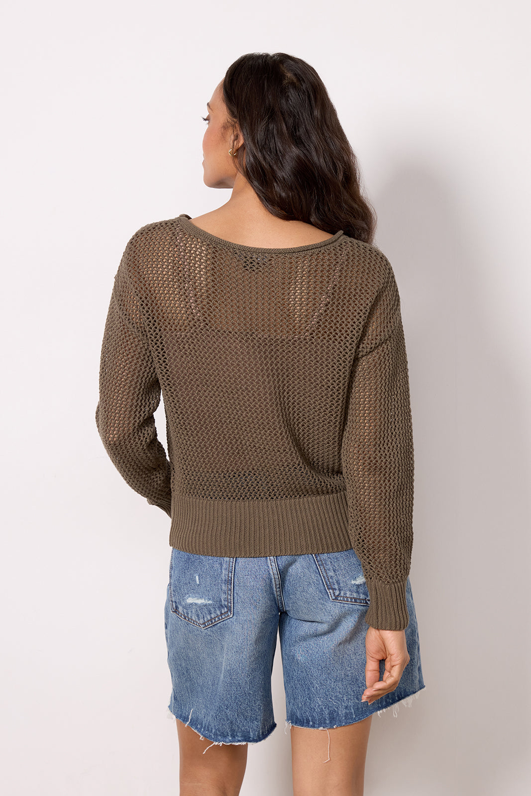 Open Knit Sweater