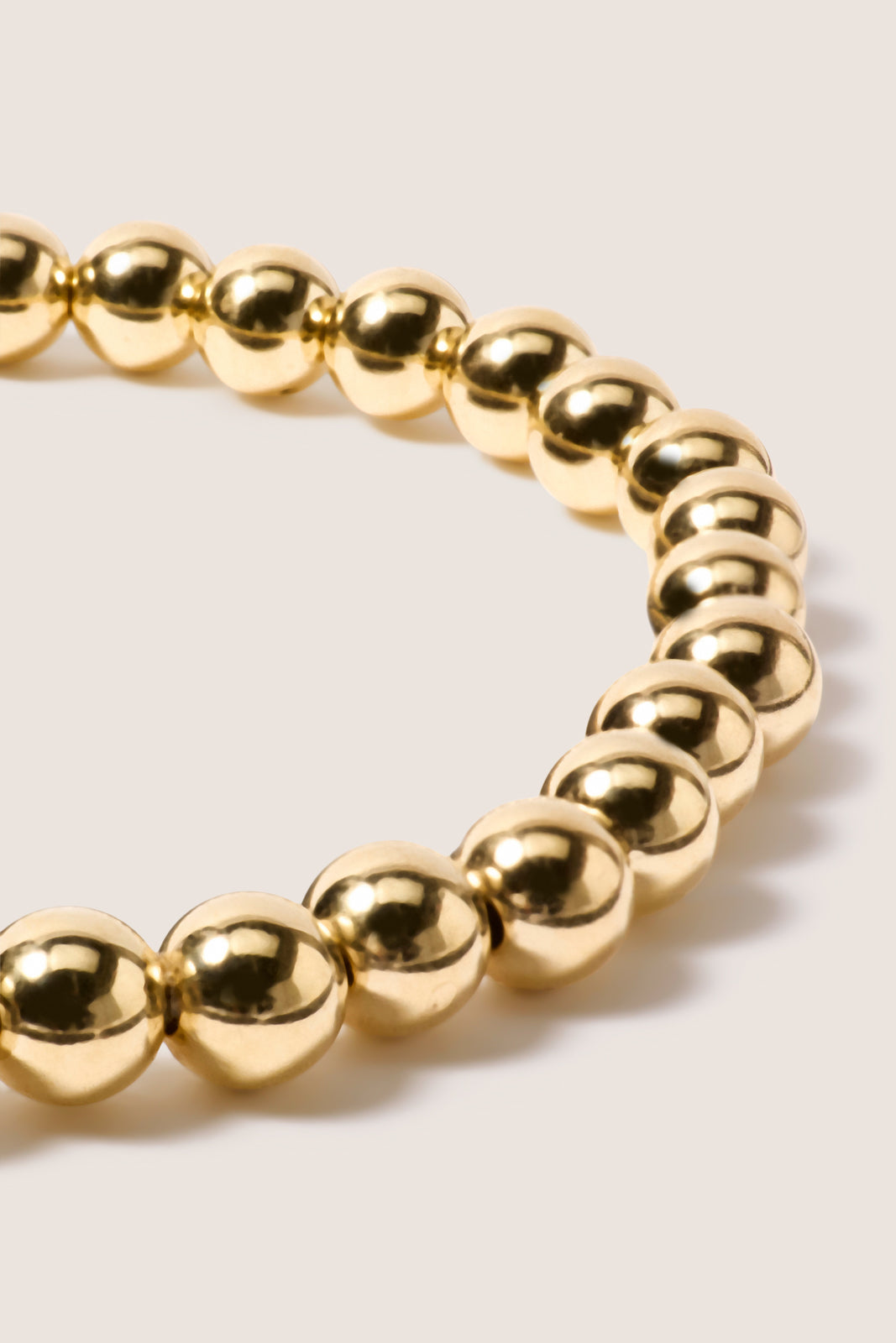 Classic Gold 5mm Bead Bracelet