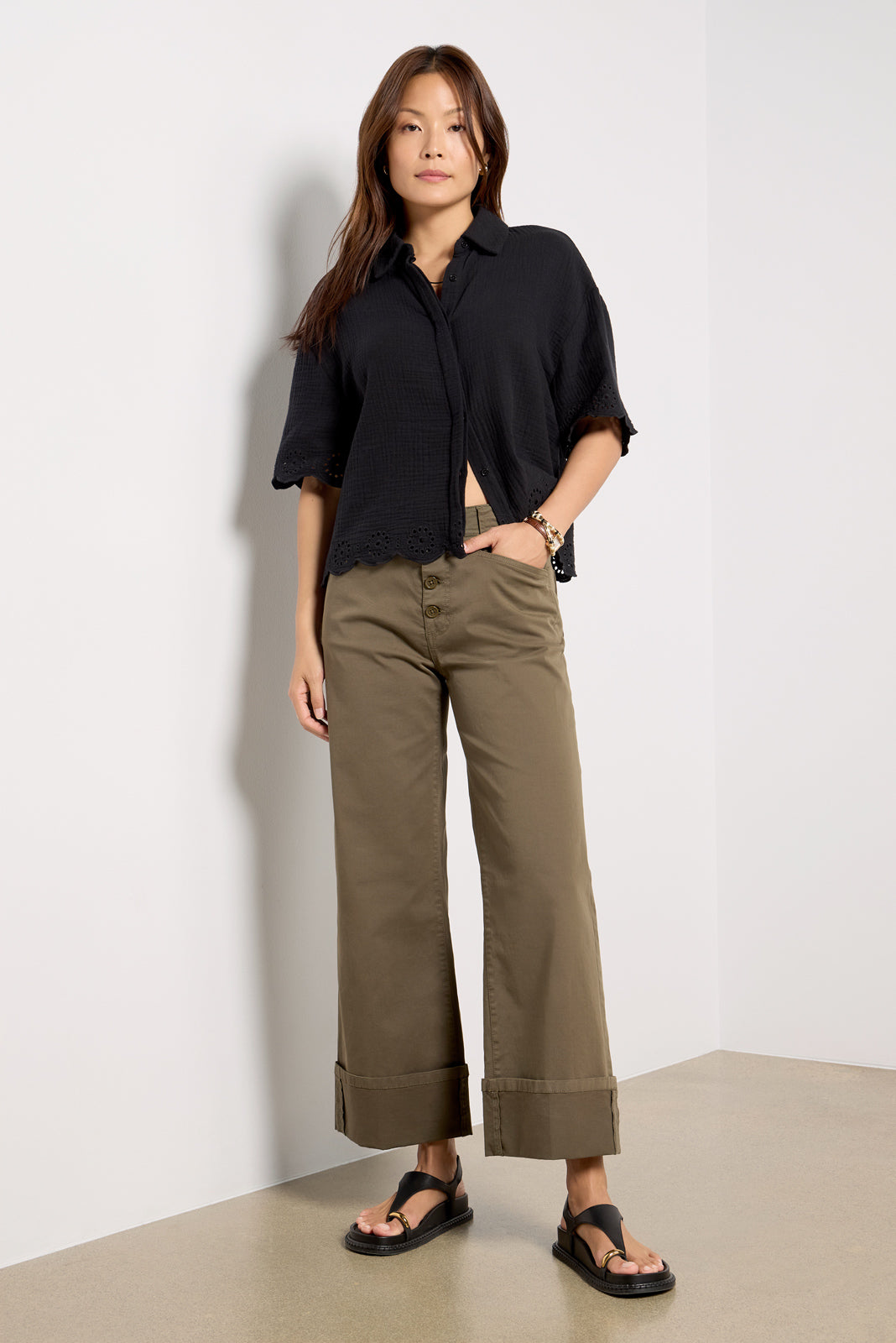 Luna Cuffed Pant
