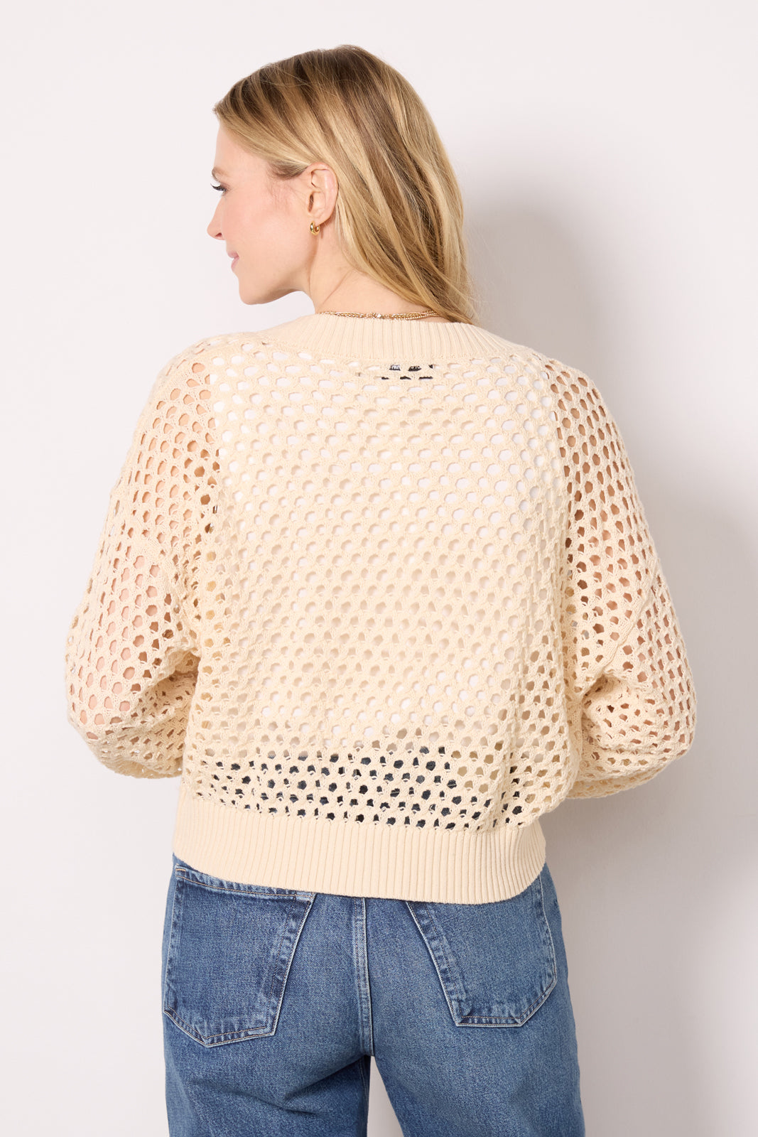 Abi Open Knit Cardigan