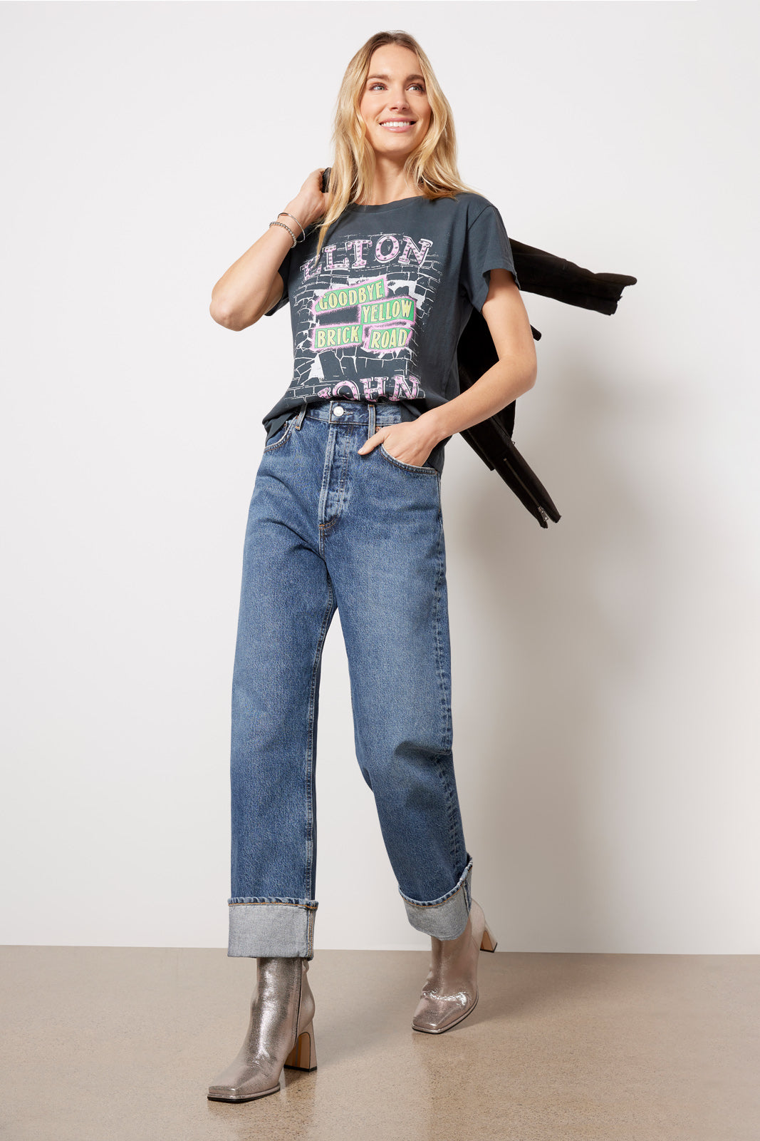 Elton John Goodbye Yellow Brick Road Tee