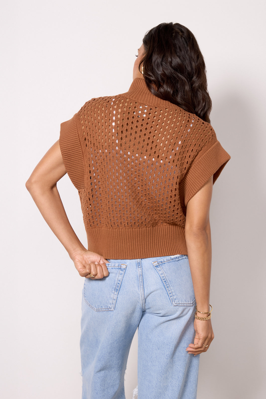 Gaines Half Zip Knit