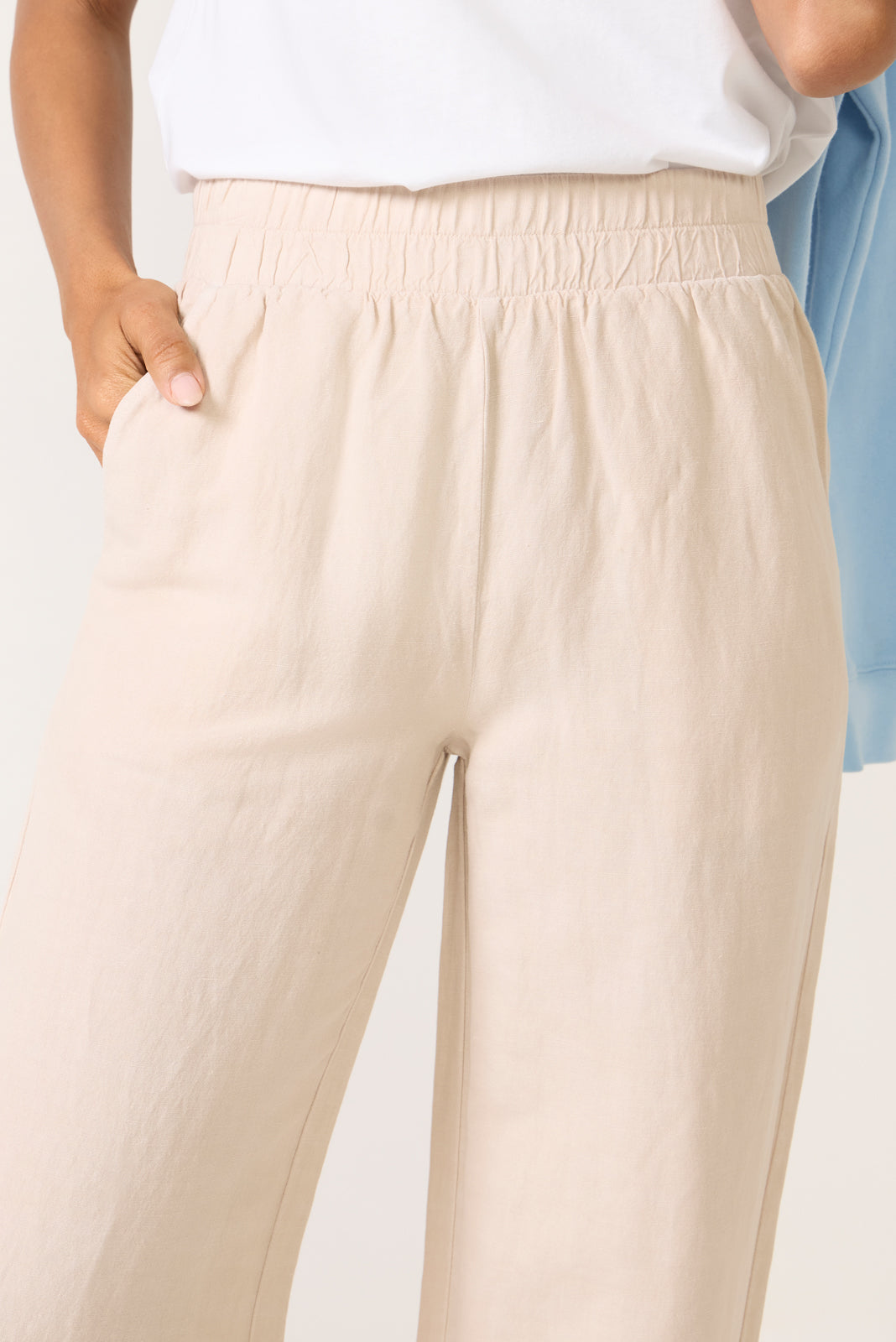 Linen Wide Leg Pant