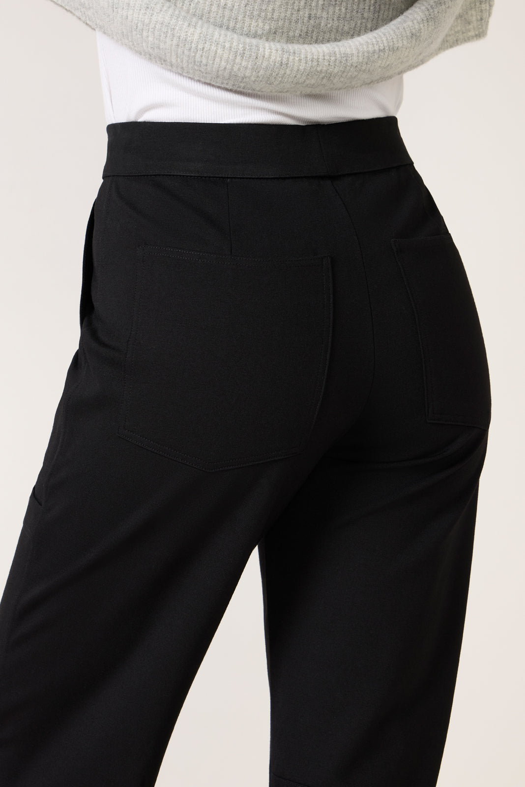 Utility Ponte Barrel Pant