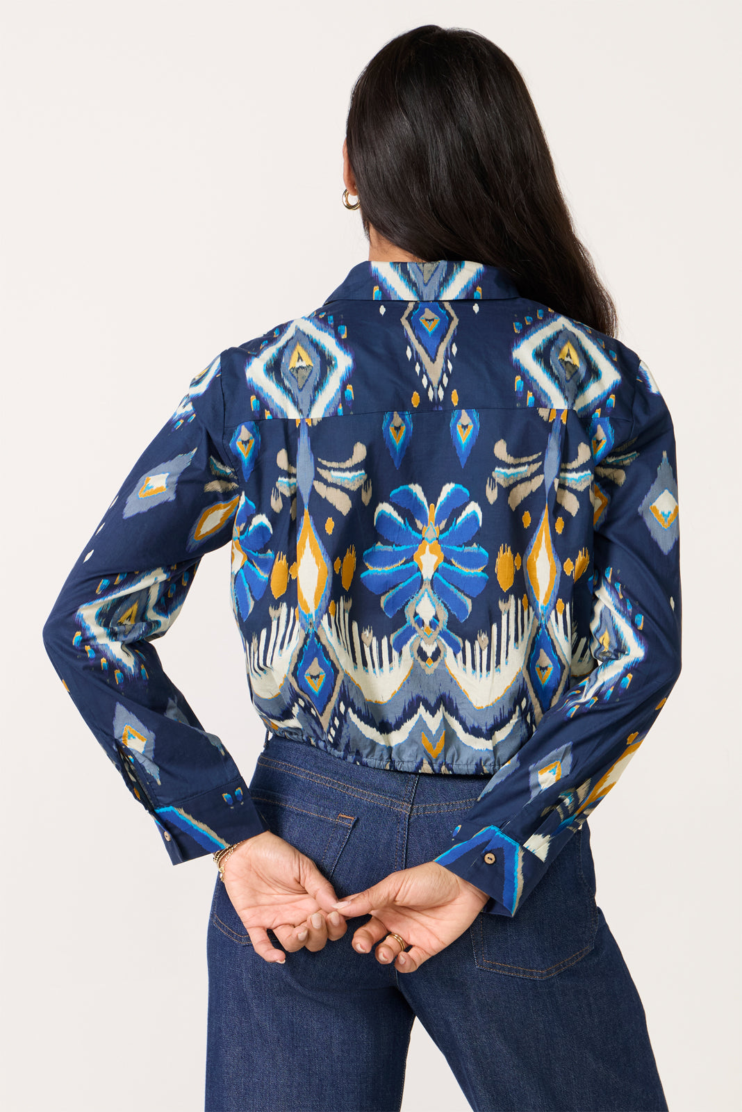 Kayla Tie Front Shirt